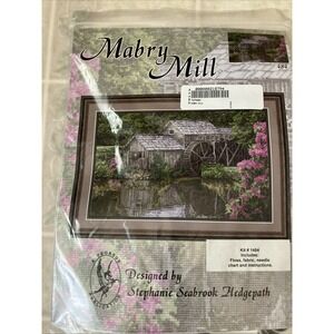 Pegasus Mabry Mill 1484 Cross Stitch Kit Designer: Stephanie Seabrook‎ Hedgepath